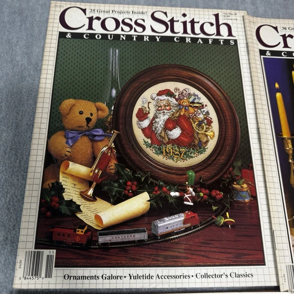Cross Stitch and Country Crafts vintage cross